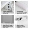 ⁦שולחן מניקור מודרני מעוצב 3 מגירות - WHITE MANICURE TABLE⁩ – תמונה ⁦3⁩