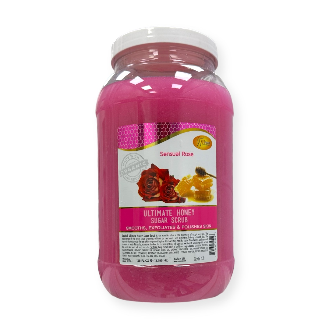 Sensual Rose - Sugar Scrub סקראב סוכר - פרח חושני - 3785 מ׳׳ל