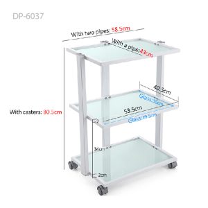White treatment cart DP 6037