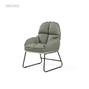 כורסאת   המתנה לבנה\אפורה מעוצבת דגם  MRD008