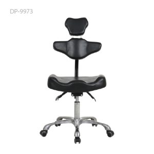 כיסא עבודה מתאים למקעקע עם  גלגלים שחור דגם DP-9973