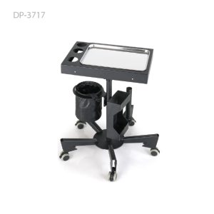 שולחן עבודה למקעקע עם הגלגלים   שחורה דגם DP-3717