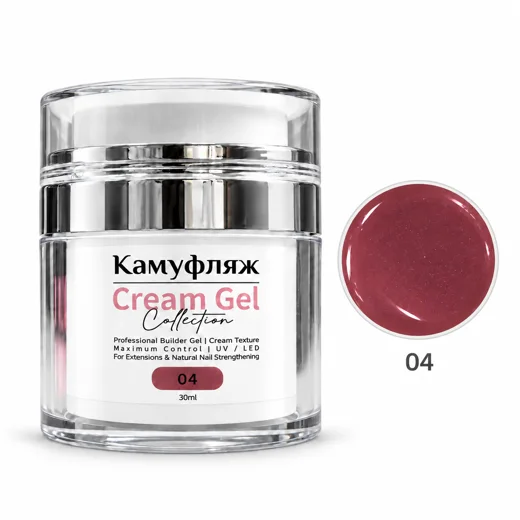 Cream Gel קמופלאז׳ גוון 04