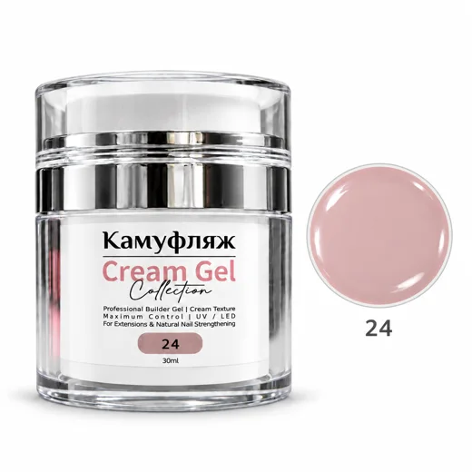 Cream Gel קמופלאז׳ גוון 24